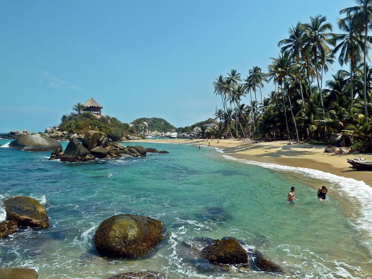 Playa de Cabo San Juan en el Parque Tayrona